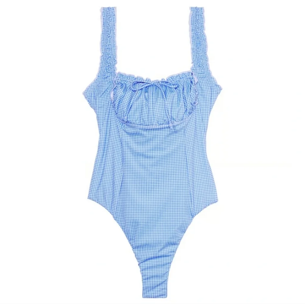 New!Frankie's Bikinis Hampton One Piece Swimsuit‎